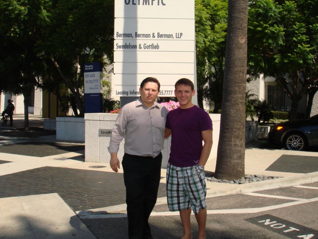 Ruslan Brother and Me in LA